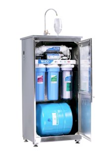 Tủ inox  cho máy lọc nước