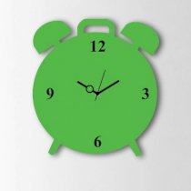  Timeline Alarm Design Wall Clock Green TI104DE89ZJQINDFUR