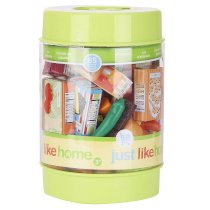 Just Like Home 85-Piece Play Food Set - Green
