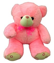 Funzoo Pink Classic Bear Soft Toy