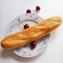 Moving Box 2 PCS PU Material Fake Cake Artificial French Long Bread Decoration Model Kitchen Toys Prop
