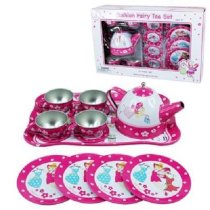 Pink Poppy Fashion Fairy Tin Tea Set