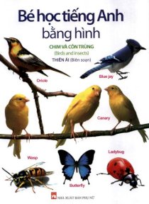 Bé học tiếng Anh bằng hình - Chim và côn trùng 