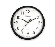 GENEVA 5H849 Clock, Quartz, Round