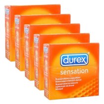 Combo 5 hộp Durex Sensation – Bao cao su hạt nổi (5 hộp x 3 cái) DR13