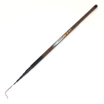 1.95M 6.4ft 7 Sections Carbon Fiber Plastic Telescopic Fishing Rod Pole