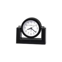 Howard Miller 645735 Tabletop Alarm Clock, 3-1/2in, Black