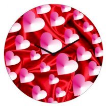 Timeline Multiple Hearts Wall Clock Red TI104DE99HEIINDFUR