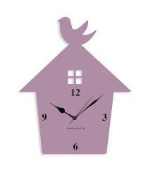 Blacksmith Purple Laminated Aluminium Nest Home Wall Clock