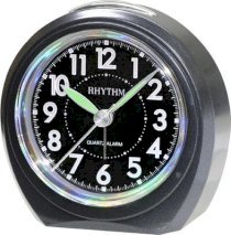  Rhythm CRE815NR02 Analog Clock (Metallic Black) 