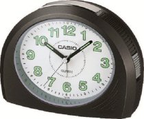  Casio TQ-358-1DF Analog Clock (White, Black) 