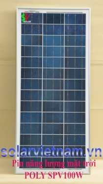 Pin năng lượng mặt trời Poly SPV100P