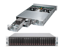 Server Supermicro SuperServer 2028TP-DC0FR (Black) (SYS-2028TP-DC0FR) E5-2609 v3 (Intel Xeon E5-2609 v3 1.90GHz, RAM 8GB, 1280W, Không kèm ổ cứng)