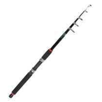 Carbon Fiber Portable Travel Telescopic Fishing Rod Pole 2.64M 8.6Ft