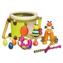 Toy / Game B. Parum Pum Pum Beautiful Drum With Nine Other Instruments - For Endless Music Fun (Ages 1+)