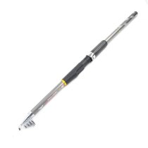 Gray Black Telescopic 6 Sections 2.4M Angling Fishing Pole