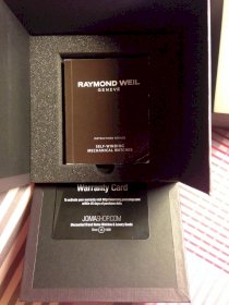 Raymond Weil Maestro Black Dial Stainless Steel Mens Watch 2847-ST-20001