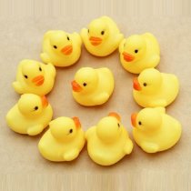 Coromose One Dozen (12) Rubber Ducky Baby Shower Birthday Party Favors