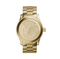 Đồng hồ nữ Michael Kors Runway Logo Rose Gold-Tone Watch MK5706