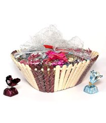 Sugar Free Hoglatto Basket Of Chocolates - 1500 Gm