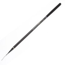 Carbon Fiber Plastic Black Telescopic 7 Section 9.8Ft Fishing Pole Rod