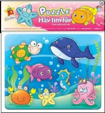  Puzzle Hãy Tìm Tôi - Thám Hiểm Biển Sâu