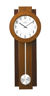 Avent Wood Case Contemporary Wall Clock