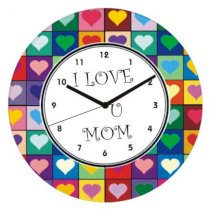 Timeline I Love You Mom Wall Clock TI104DE88HETINDFUR