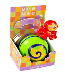 Mee Mee Funny Monkey Red Musical Toys