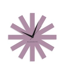 Blacksmith Purple Laminated Aluminium Stylish Wall Clock