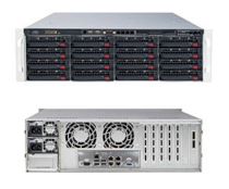 Server Supermicro SuperServer 6038R-E1CR16N (Black) (SSG-6038R-E1CR16N) E5-2650 v3 (Intel Xeon E5-2650 v3 2.30GHz, RAM 16GB, 920W, Không kèm ổ cứng)