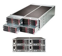 Server Supermicro SuperServer F628R3-RTBN+ (Black) (SYS-F628R3-RTBN+) E5-2660 v3 (Intel Xeon E5-2660 v3 2.60GHz, RAM 16GB, PS 1280W, Không kèm ổ cứng)