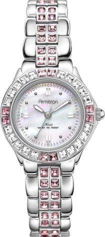 Armitron Women's Swarovski Silver Watch 26,5mm 57498