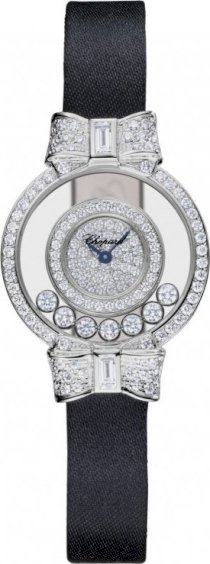 Chopard happy diamonds 18-karat white gold and diamonds 59020