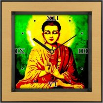 Shopping Monster Lord Buddha Religious Analog Wall Clock