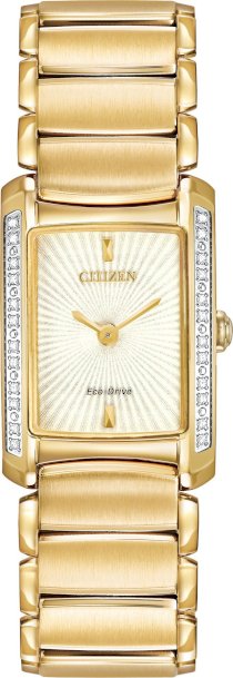      Citizen Women's Euphoria Japanese Gold Watch, 20mm : 63291
