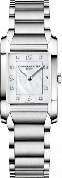 Baume and Mercier Hampton Diamond Watch, 34.5 mm x 22.0 mm 60713