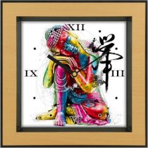 Shopping Monster Lord Buddha Religious Analog Wall Clock