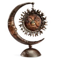 Sun & Moon Table Clock