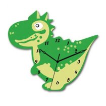 Gloob Cute Dinosaurs Wall Clock Sticker GL672DE72PFFINDFUR