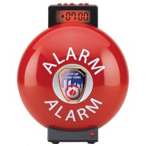 City Of New York Fire Department Siren Digital Desk/Wall Mount Alarm Clock