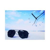 Crysto Beach Sun Glasses Wall Clock CR726DE09VRAINDFUR