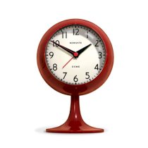 Newgate Dome Alarm Clock, Red