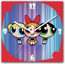 StyBuzz Powerpuff Girls 2 Analog Wall Clock