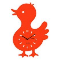 Klok Cute Duck Chick Wall Clock Orange KL593DE30AEFINDFUR