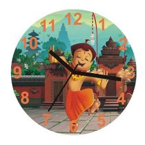 Crysto Master Bheem Dancing Wall Clock CR726DE16HFRINDFUR
