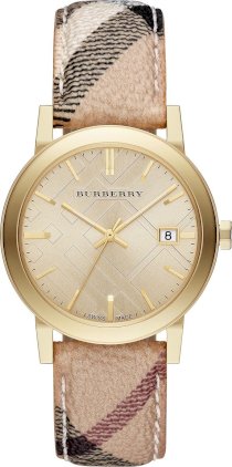     Burberry Women's Swiss Haymarket 38mm