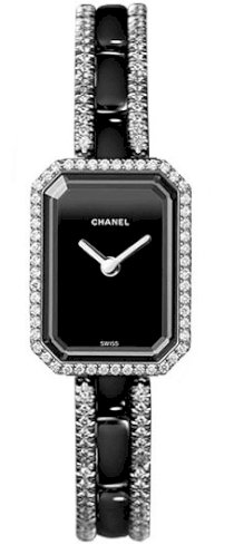     Chanel Premiere Ladies 18kt White Gold 15.2mm X 19.7mm 64341