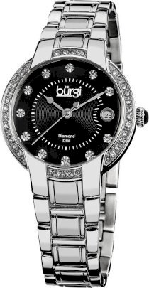     Burgi Women's Diamond Date Watch, 32mm 61155