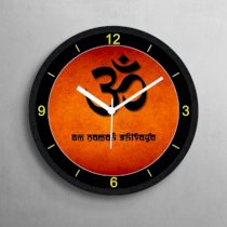 Regent Om Namah Shivaya Wall Clock RE228DE45CUWINDFUR
